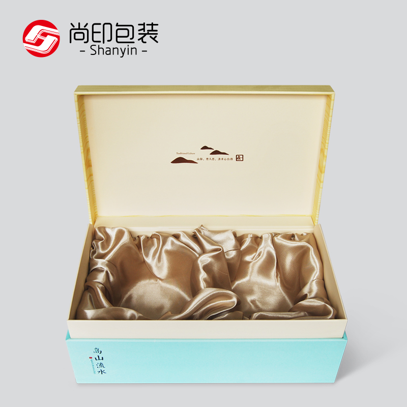 12.高山流水翻蓋式茶葉包裝盒